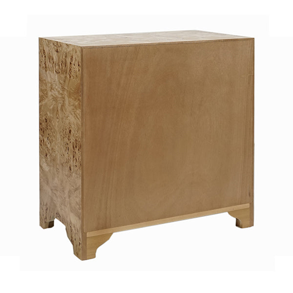 Calvin Side Table-Worlds Away-WORLD-CALVIN BW-Side TablesLight Brown-7-France and Son