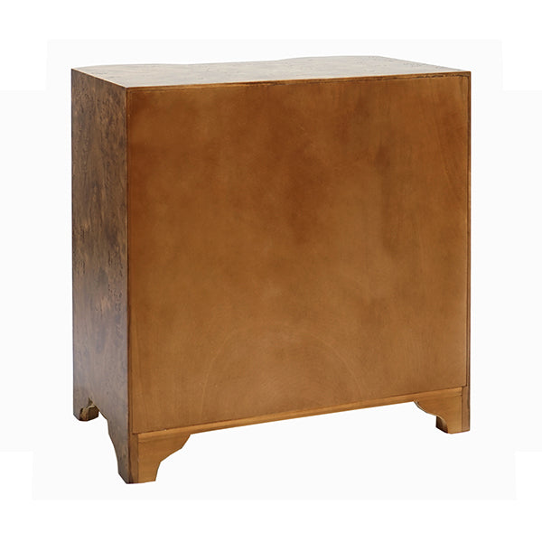 Calvin Side Table-Worlds Away-WORLD-CALVIN BW-Side TablesLight Brown-8-France and Son