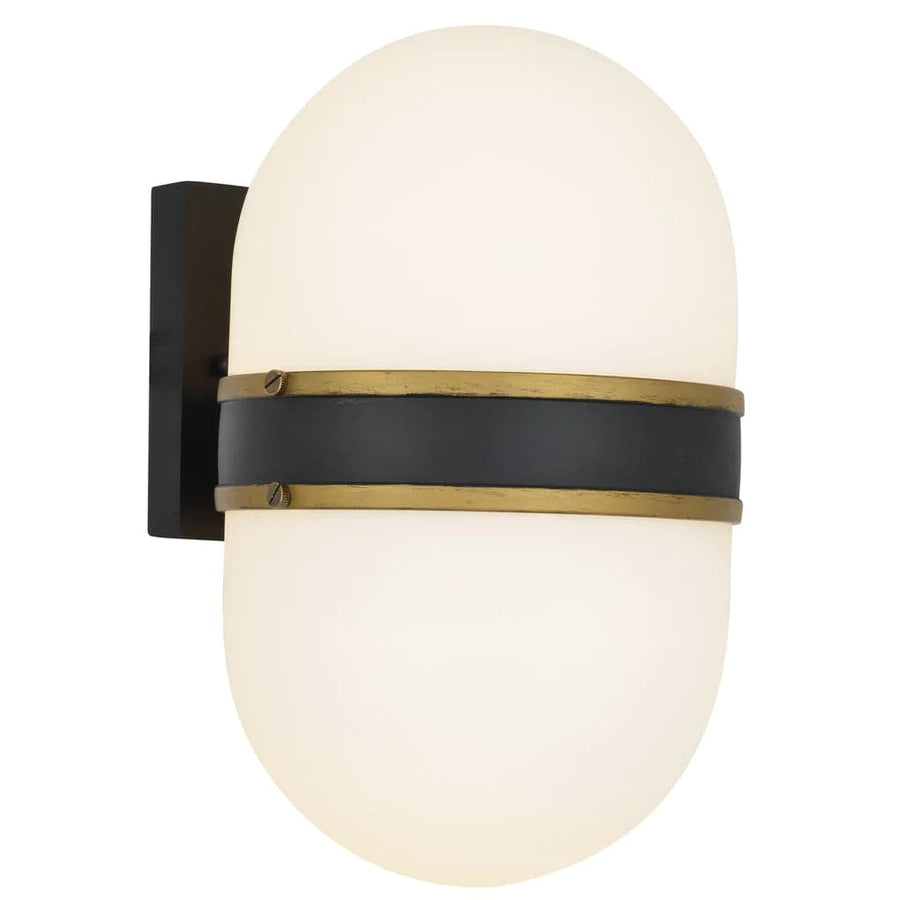 Brian Patrick Flynn Capsule Outdoor 2 Light Outdoor Wall Mount-Crystorama Lighting Company-CRYSTO-CAP-8504-MK-TG-Outdoor Wall Sconces-1-France and Son