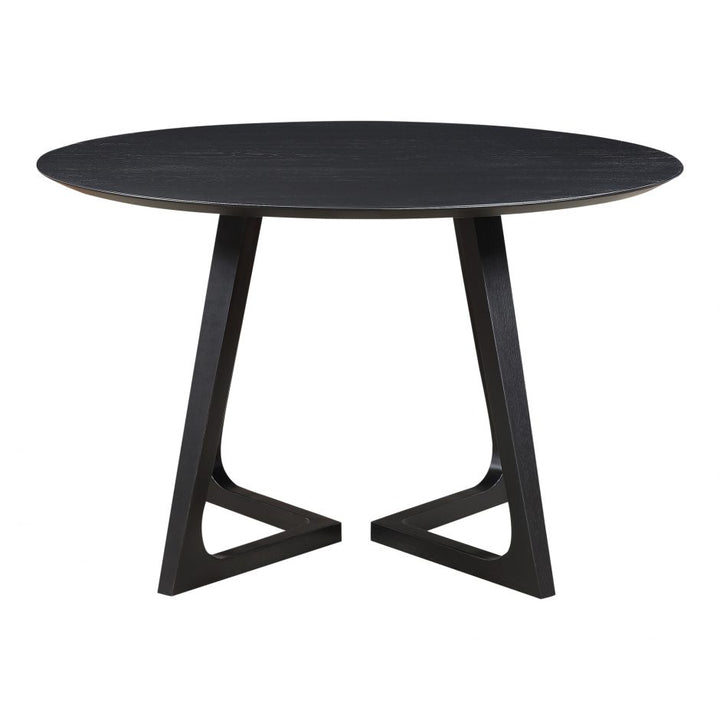 Godenza Dining Table Round Black Ash-Moes-MOE-CB-1003-02-Dining Tables-5-France and Son