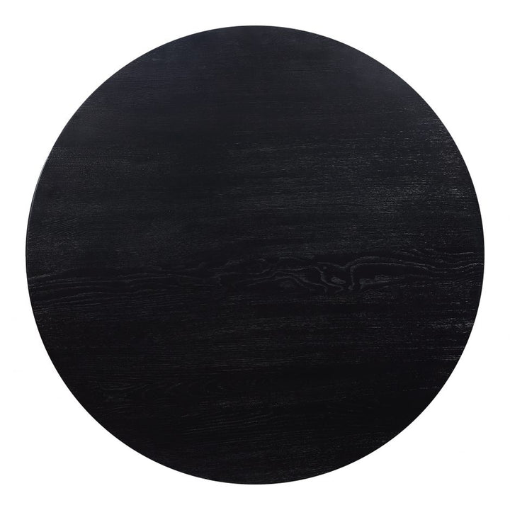 Godenza Dining Table Round Black Ash-Moes-MOE-CB-1003-02-Dining Tables-4-France and Son