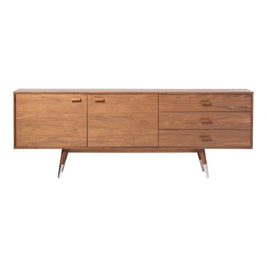 Sienna Sideboard Walnut Small-Moes-MOE-CB-1023-03-Sideboards & Credenzas-1-France and Son