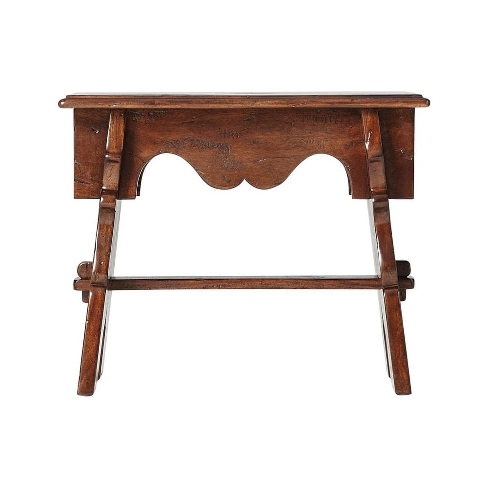 Antiqued Joynts Bench-Theodore Alexander-THEO-CB44002-Benches-2-France and Son