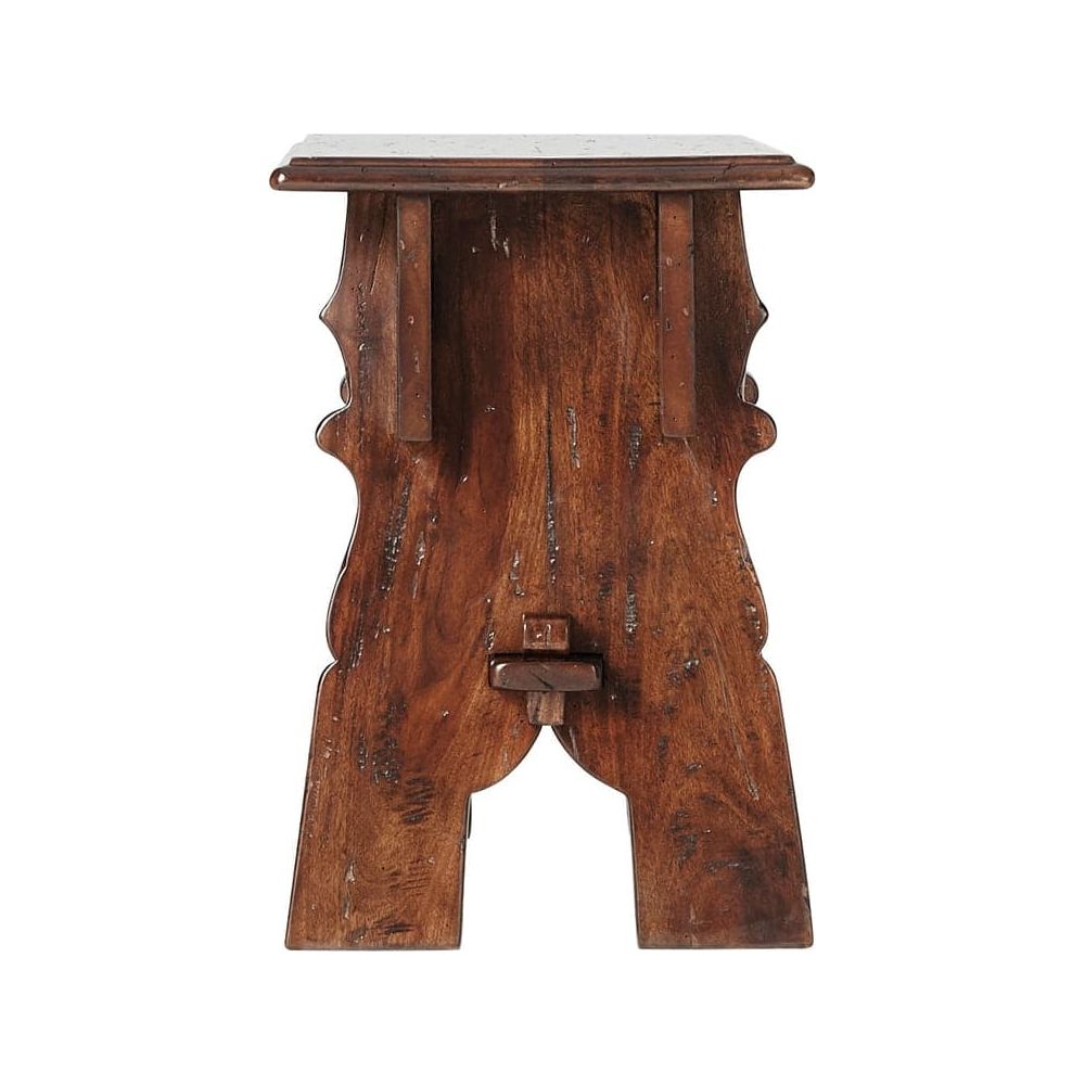 Antiqued Joynts Bench-Theodore Alexander-THEO-CB44002-Benches-3-France and Son