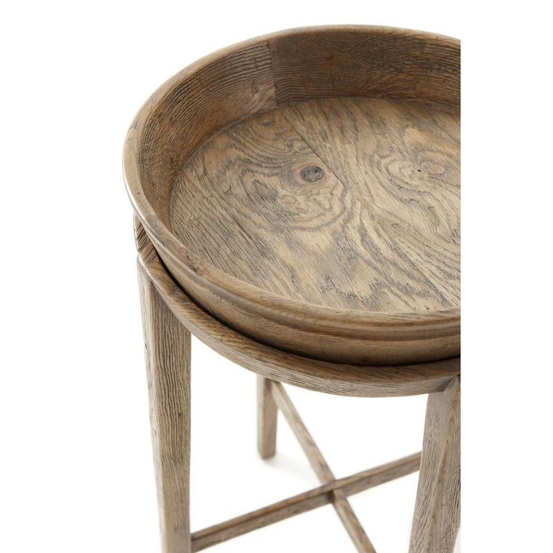 Newton Accent Table-Theodore Alexander-THEO-CB50050.C062-Side TablesEcho Oak-4-France and Son