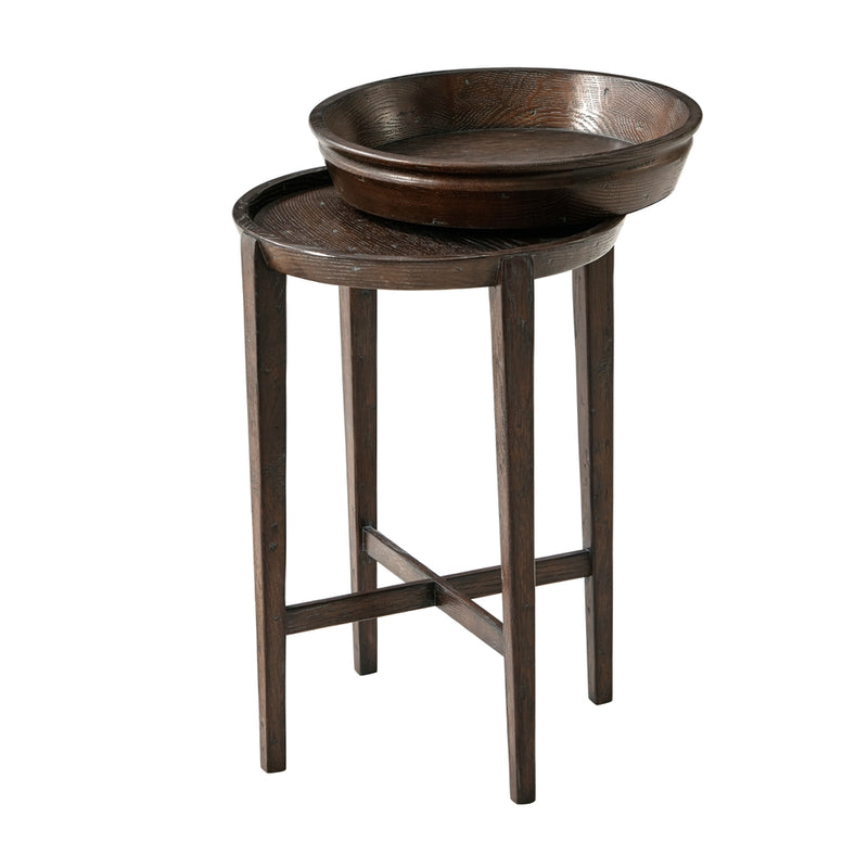 Newton Accent Table-Theodore Alexander-THEO-CB50050.C062-Side TablesEcho Oak-6-France and Son