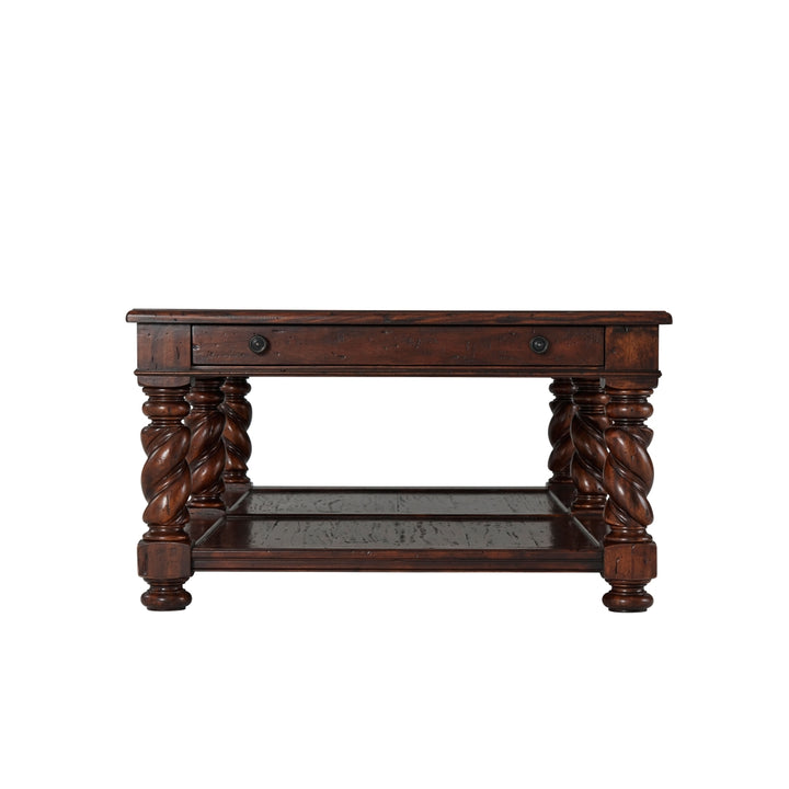 The Great Hall Cocktail Table-Theodore Alexander-THEO-CB51001-Coffee Tables-4-France and Son