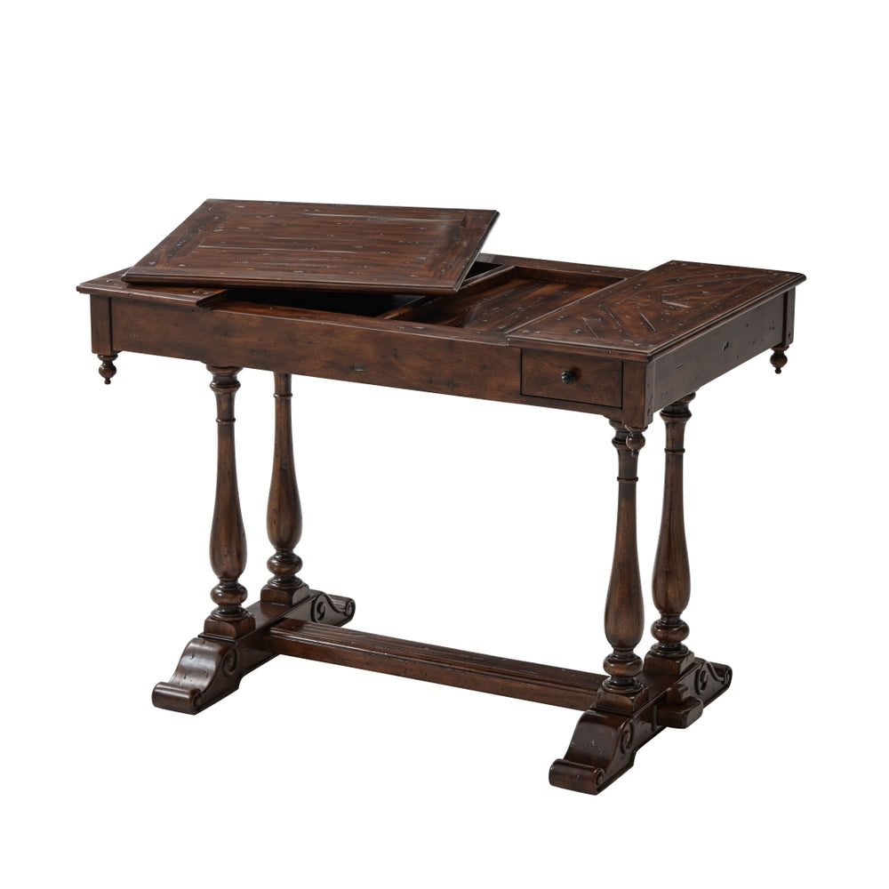 Country Cottage Games Table-Theodore Alexander-THEO-CB52001-Game Tables-4-France and Son