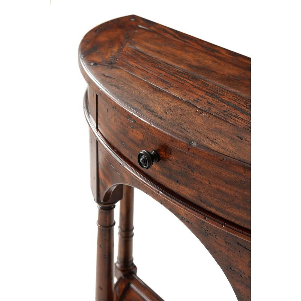 The Bowfront Country Console-Theodore Alexander-THEO-CB53003-Console Tables-5-France and Son