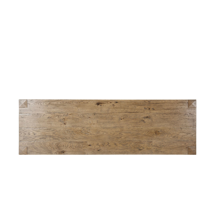 Orlando Bar Console Table-Theodore Alexander-THEO-CB53021.C062-Console TablesEcho Oak-2-France and Son