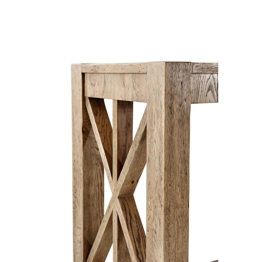 Orlando Bar Console Table-Theodore Alexander-THEO-CB53021.C062-Console TablesEcho Oak-5-France and Son