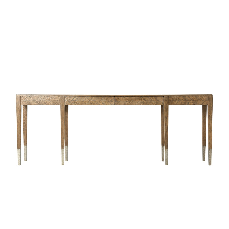 Calhoun Long Console Table-Theodore Alexander-THEO-CB53030.C062-Console Tables-3-France and Son