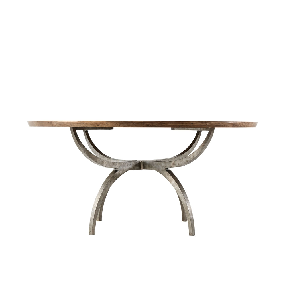 Lagan Dining Table-Theodore Alexander-THEO-CB54031.C062-Dining TablesEcho Oak-3-France and Son