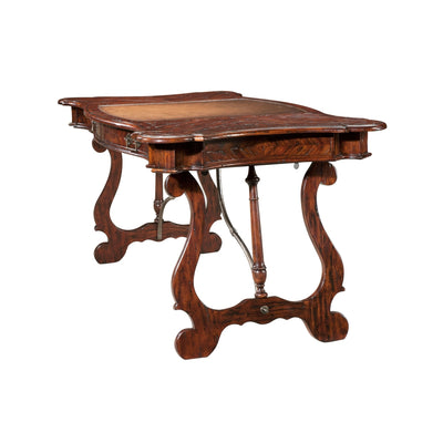Braganea Writing Table-Theodore Alexander-THEO-CB71007-Desks-2-France and Son