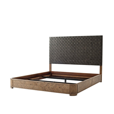 Seb King Bed (California King)-Theodore Alexander-THEO-CB84005.C062-Beds-2-France and Son