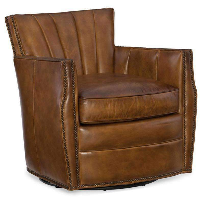 Carson Swivel Club Chair-Hooker-HOOKER-CC492-SW-083-Lounge ChairsCheckmate Pawn-1-France and Son