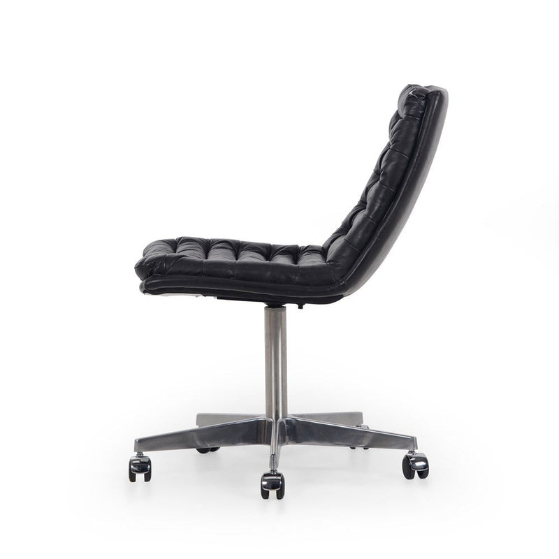 Malibu Desk Chair-Four Hands-FH-105699-013-Task ChairsAntique Whiskey-15-France and Son
