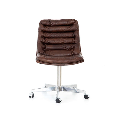 Malibu Desk Chair-Four Hands-FH-105699-013-Task ChairsAntique Whiskey-4-France and Son