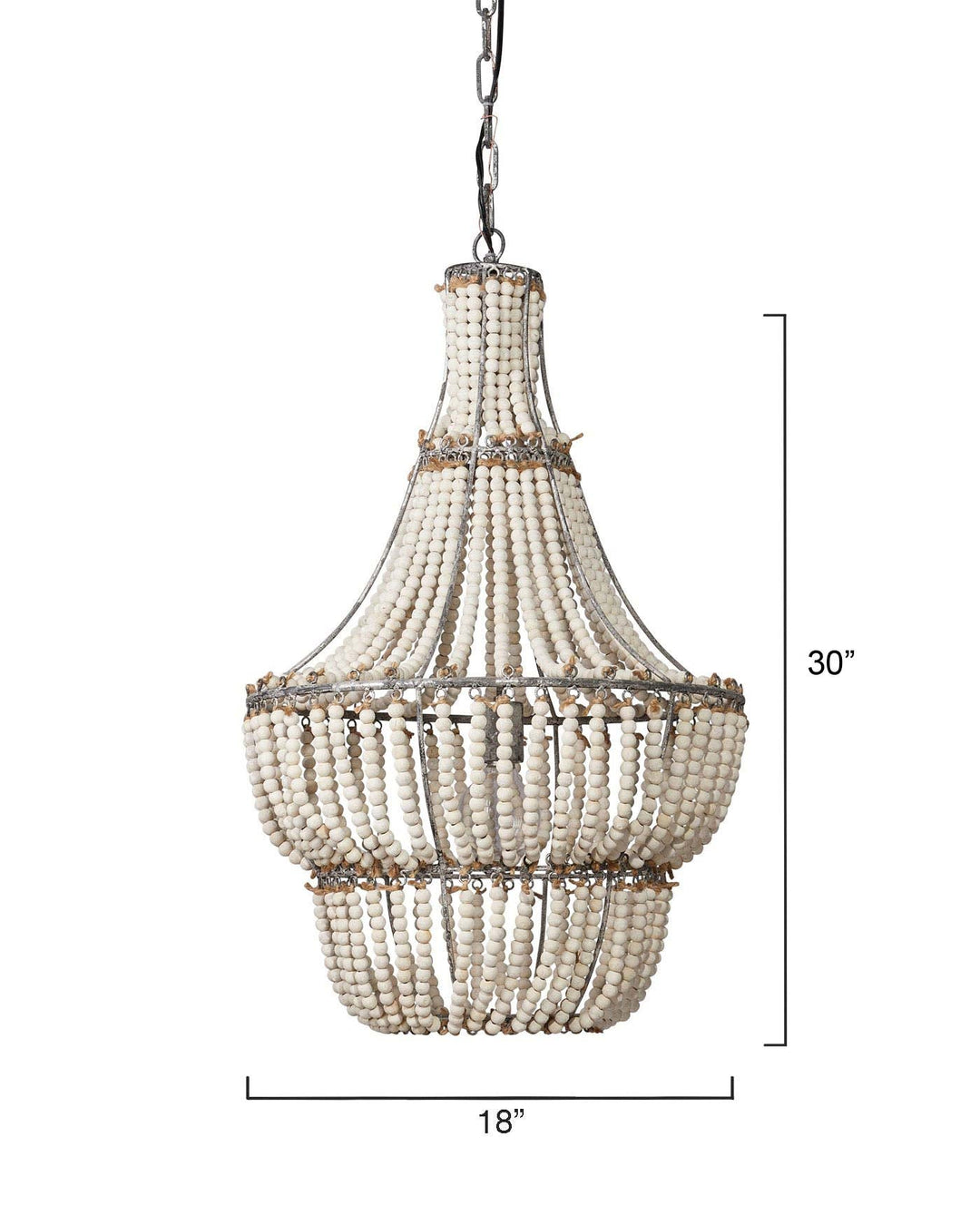 Blanca Chandelier-Jamie Young-JAMIEYO-CH106-Outdoor Chandeliers-5-France and Son