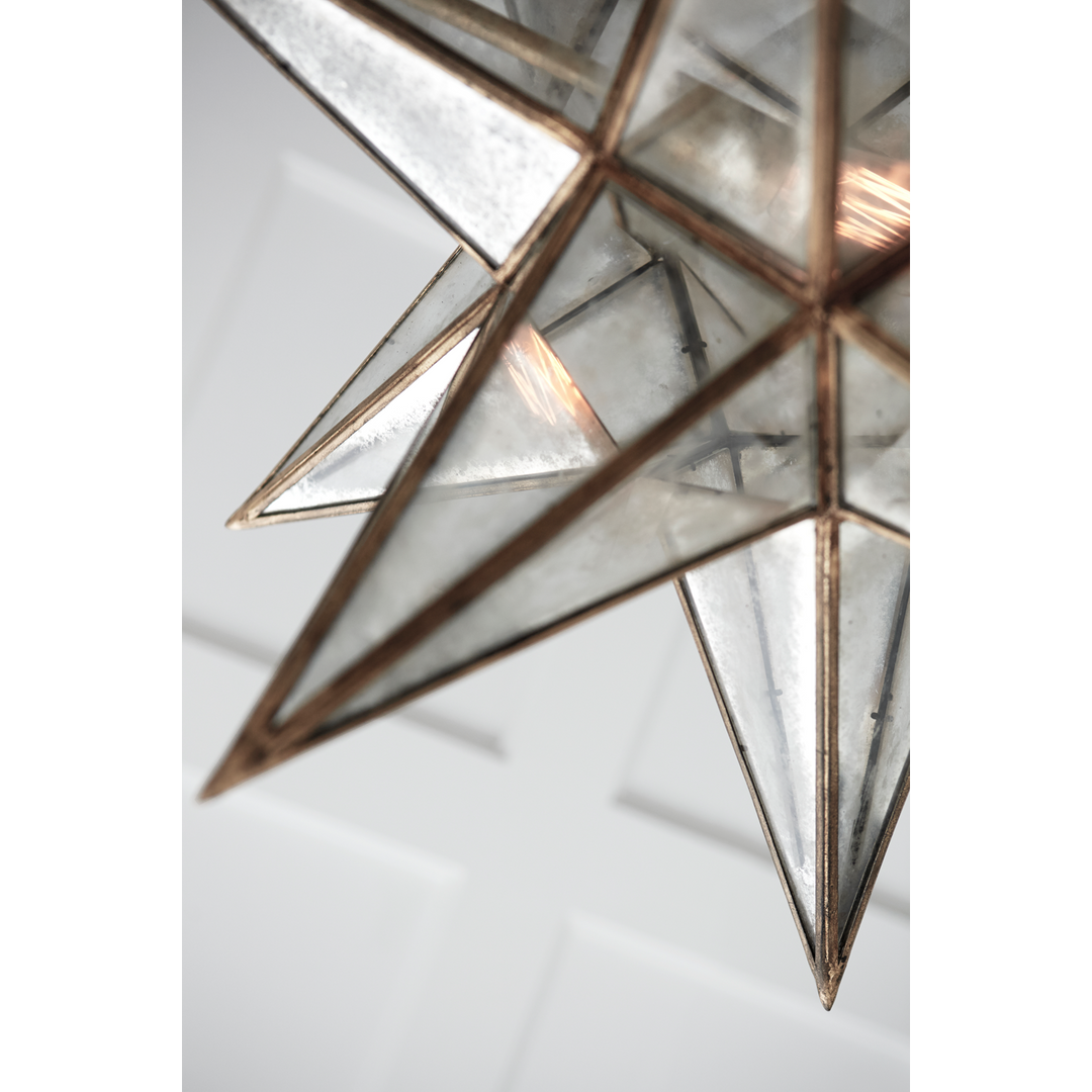 Morrel Star Lantern-Visual Comfort-VISUAL-CHC 5211AI-AM-ChandeliersMedium-Aged Iron-4-France and Son