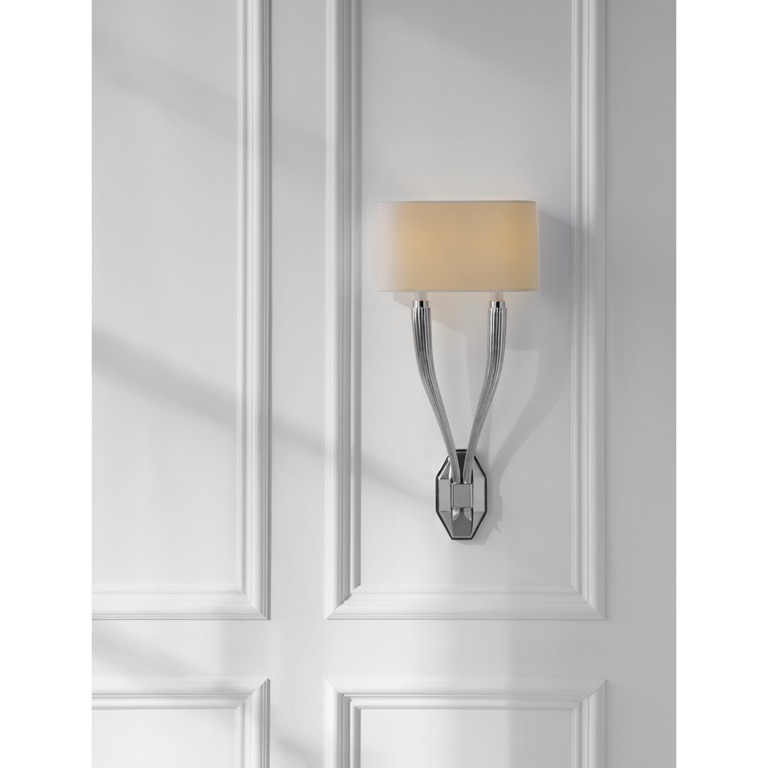 Rotem Sconce-Visual Comfort-VISUAL-CHD 2460AB-NP-Wall LightingSingle-Antique-Burnished Brass-3-France and Son