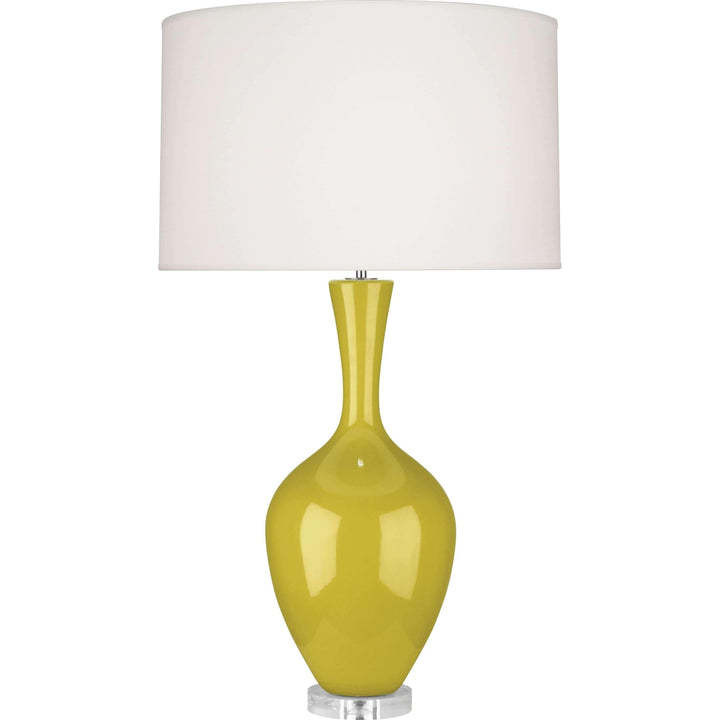 Audrey Table Lamp-Robert Abbey Fine Lighting-ABBEY-CI980-Table LampsCitron-11-France and Son