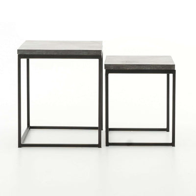 Harlow Nesting End Tables-Four Hands-FH-CIMP-11L-Side Tables-3-France and Son
