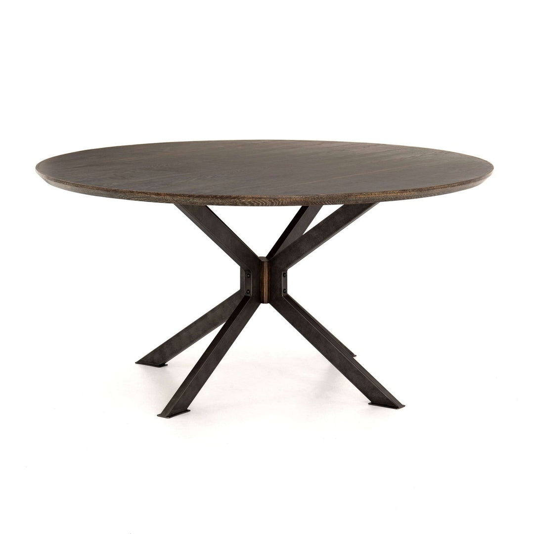 Spider Round Dining Table-Four Hands-FH-CIMP-168-Dining TablesAntique Brass Clad-8-France and Son