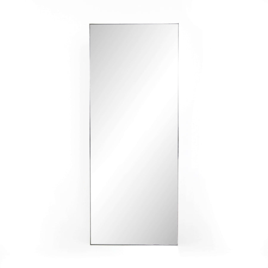 Bellvue Floor Mirror-Four Hands-FH-CIMP-275-MirrorsShiny Steel-1-France and Son