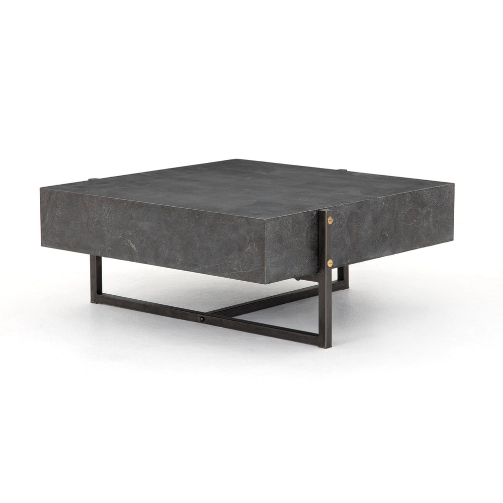 Keppler Square Coffee Table-Bluestone-Four Hands-FH-CIMP-301-Coffee Tables-2-France and Son