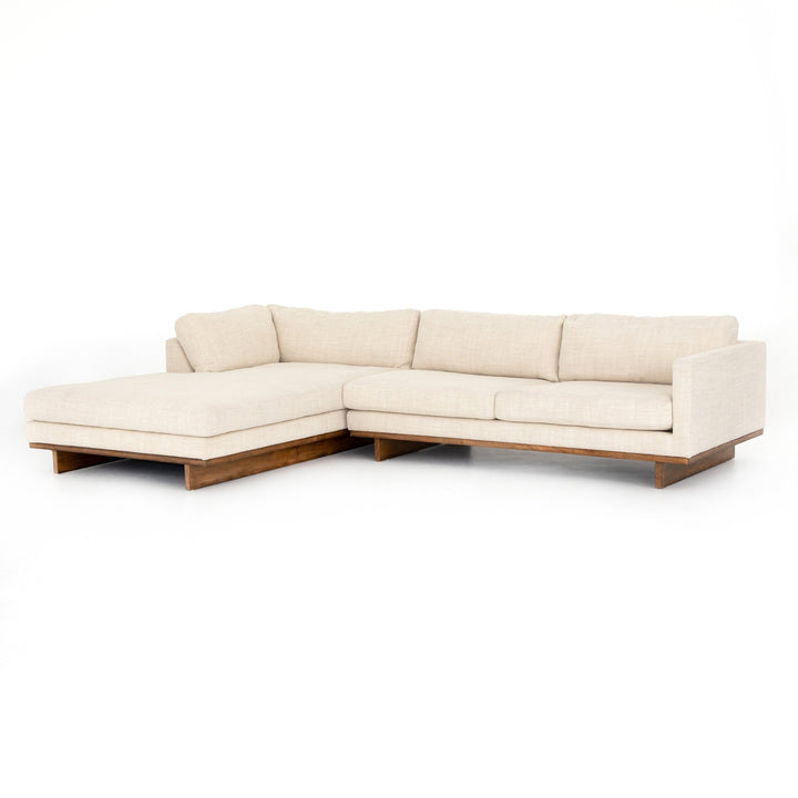 Everly 2 Pc Sectional-Four Hands-FH-CKEN-296A6-663P-S2-SectionalsLAF-86"-4-France and Son