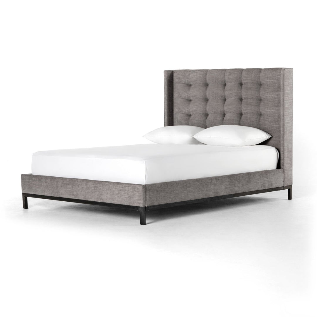 Newhall Bed - Tall-Four Hands-FH-106113-007-BedsKing-Harbor Grey-4-France and Son