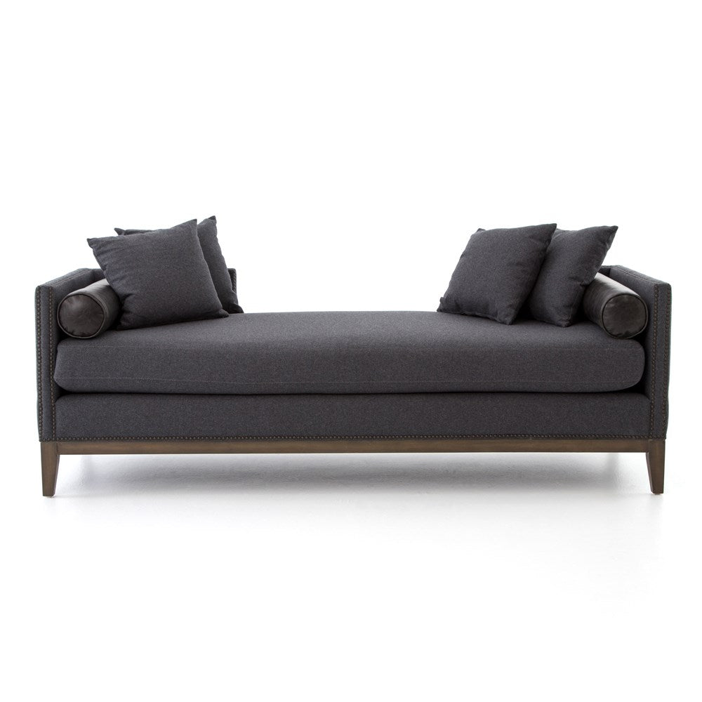 Mercury Double Chaise-Four Hands-FH-CKEN-79G-029-Chaise LoungesFelt Charcoal-3-France and Son