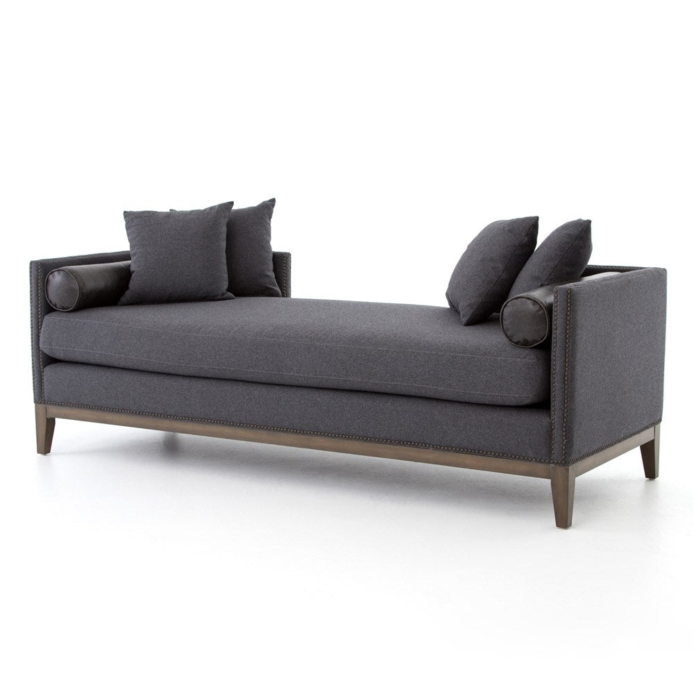 Mercury Double Chaise-Four Hands-FH-CKEN-79G-029-Chaise LoungesFelt Charcoal-1-France and Son