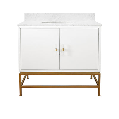 Clifford Bath Vanity-Worlds Away-WORLD-CLIFFORD WH-Bathroom VanityWhite-4-France and Son