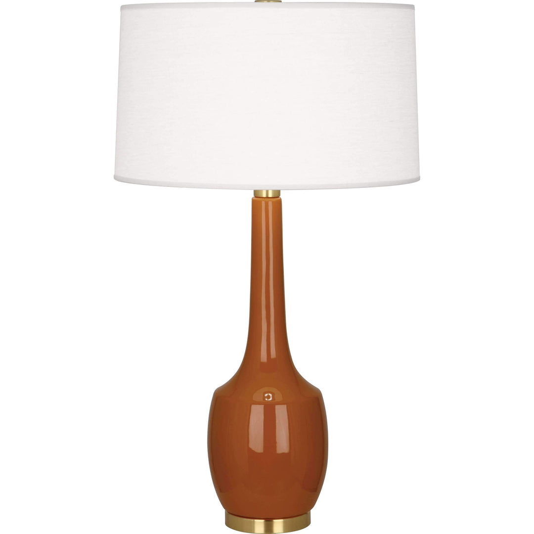 Delilah Table Lamp-Robert Abbey Fine Lighting-ABBEY-CM701-Table LampsCinnamon-9-France and Son