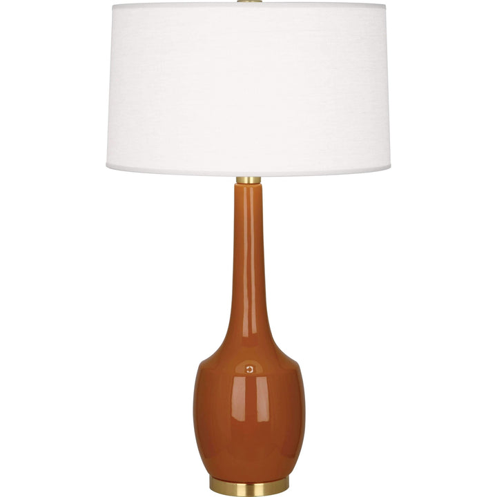 Delilah Table Lamp-Robert Abbey Fine Lighting-ABBEY-CM701-Table LampsCinnamon-9-France and Son