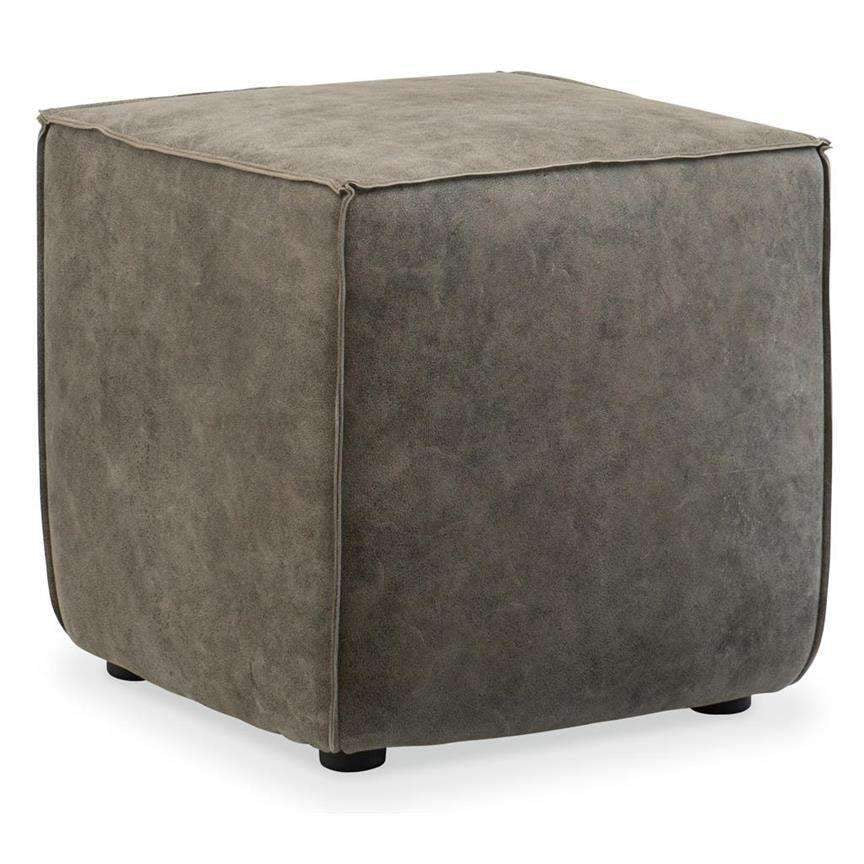 Quebert Cube Ottoman-Hooker-HOOKER-CO393-097-Stools & Ottomans-1-France and Son