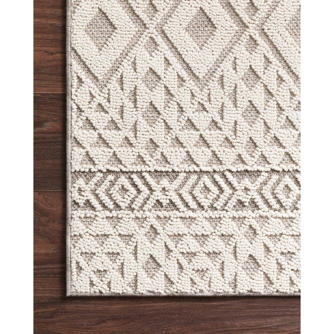 Cole COL-04 Silver / Ivory Area Rug-Loloi-LOLOI-COLECOL-04SIIV2134-Rugs2'-1" x 3'-4"-4-France and Son