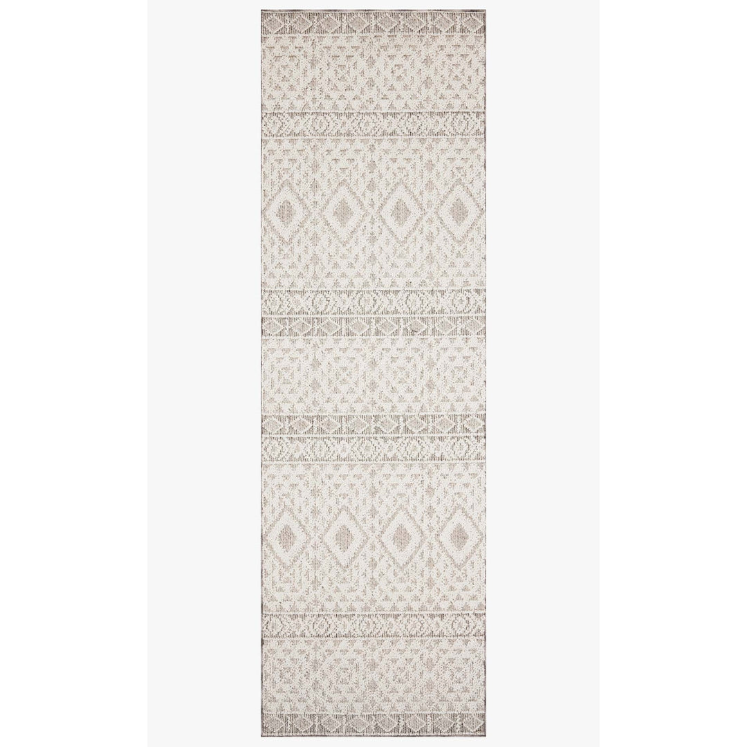 Cole COL-04 Silver / Ivory Area Rug-Loloi-LOLOI-COLECOL-04SIIV2259-Rugs2'-2" x 5'-9"-3-France and Son