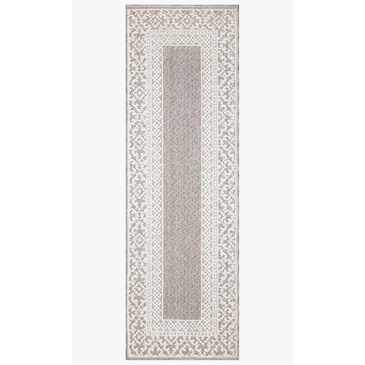 Cole COL-05 Grey / Ivory Area Rug-Loloi-LOLOI-COLECOL-05GYIV2259-Rugs2'-2" x 5'-9"-3-France and Son