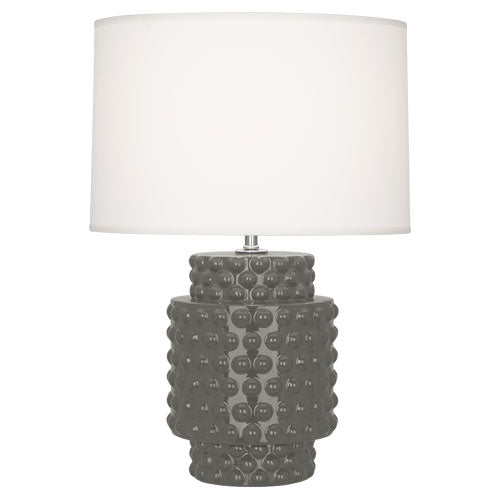 Small Dolly Accent Lamp-Robert Abbey Fine Lighting-ABBEY-CR801-Table LampsAsh-12-France and Son
