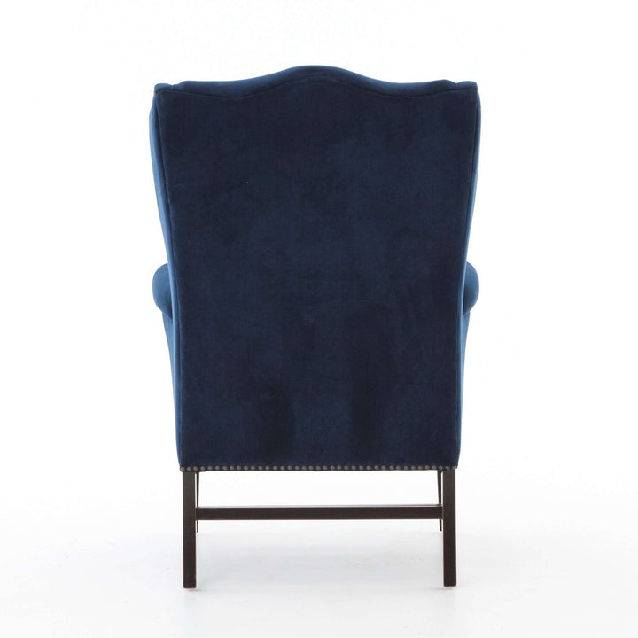 Wing Chair - New Navy-Four Hands-FH-CSD-0026-Lounge Chairs-4-France and Son