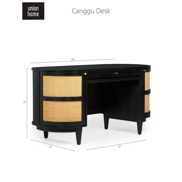 Canggu Desk-Union Home Furniture-UNION-LVR00560-Desks-6-France and Son