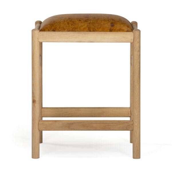 Dove Counter Stool-Union Home Furniture-UNION-DIN00302-Stools & OttomansCaramel-2-France and Son