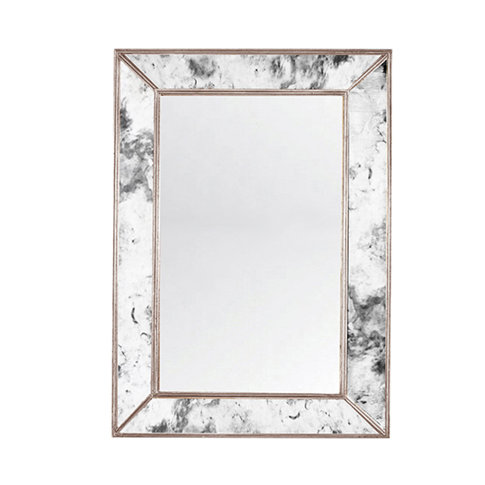 Dion Mirror-Worlds Away-WORLD-DION S-MirrorsChampagne Silver Leaf-2-France and Son