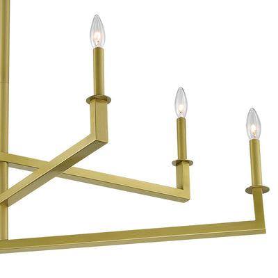Dante 6 Light Chandelier-Crystorama Lighting Company-CRYSTO-DNT-6046-AG-Chandeliers-7-France and Son