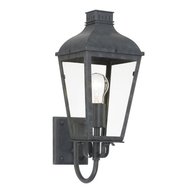 Dumont Outdoor 1 Light Wall Mount-Crystorama Lighting Company-CRYSTO-DUM-9801-GE-Flush Mounts-1-France and Son