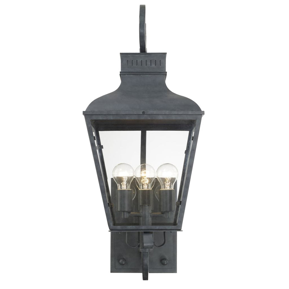 Dumont Outdoor 3 Light Wall Mount-Crystorama Lighting Company-CRYSTO-DUM-9803-GE-Chandeliers-2-France and Son