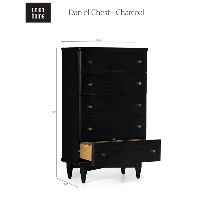 Daniel Chest-Union Home Furniture-UNION-BDM00136-DressersCharcoal-5-France and Son